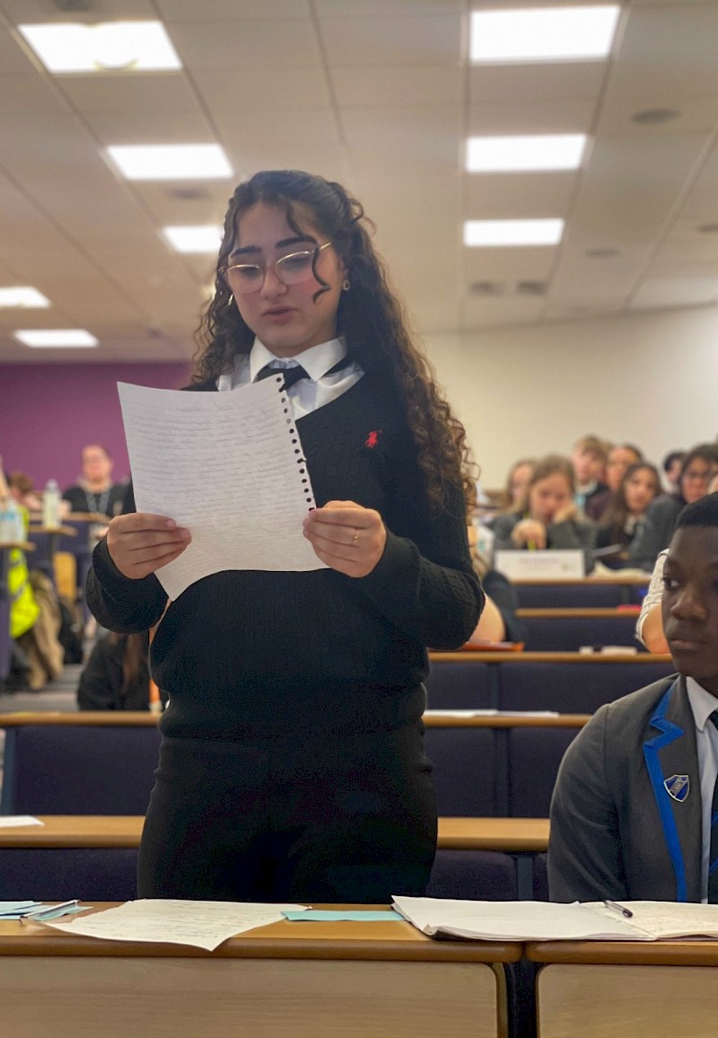 Students from The Portsmouth Academy triumph in debate competition