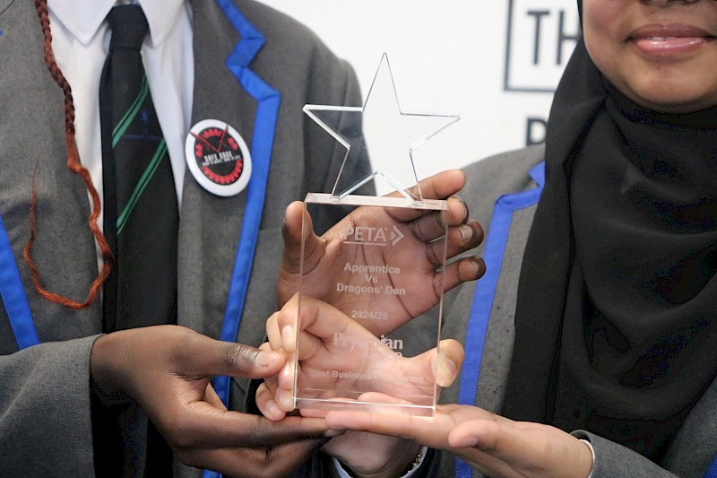 Pupils praised for building app to tackle the knife crime in regional competition