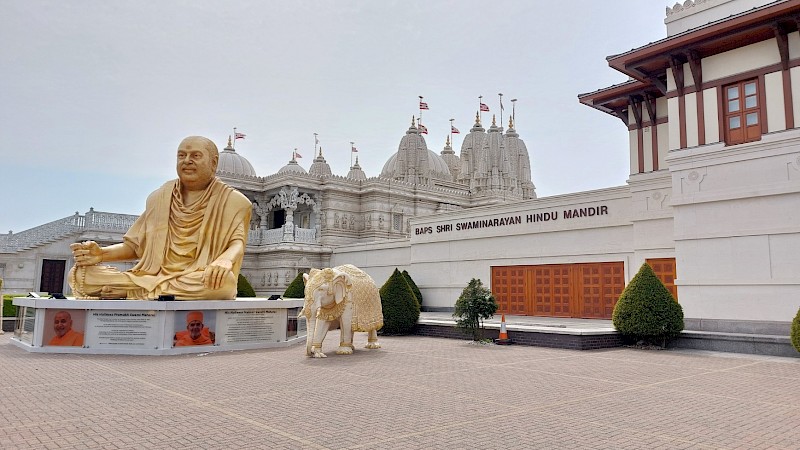 Year 7 Students Learn More About Hinduism at Neasden Temple
