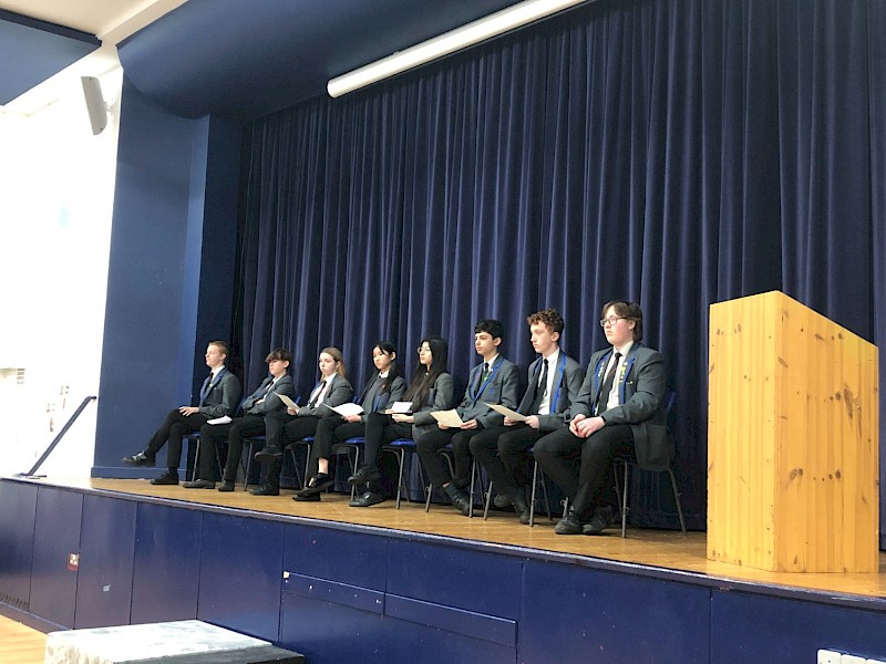 Year 10 Students Campaign to Become Head Student