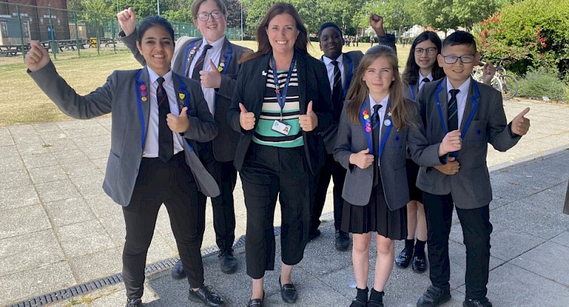 The Portsmouth Academy continues to be a good school with engaged students and staff
