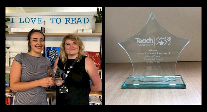 TPA Wins the Teach Portsmouth Award for Innovation in Teaching